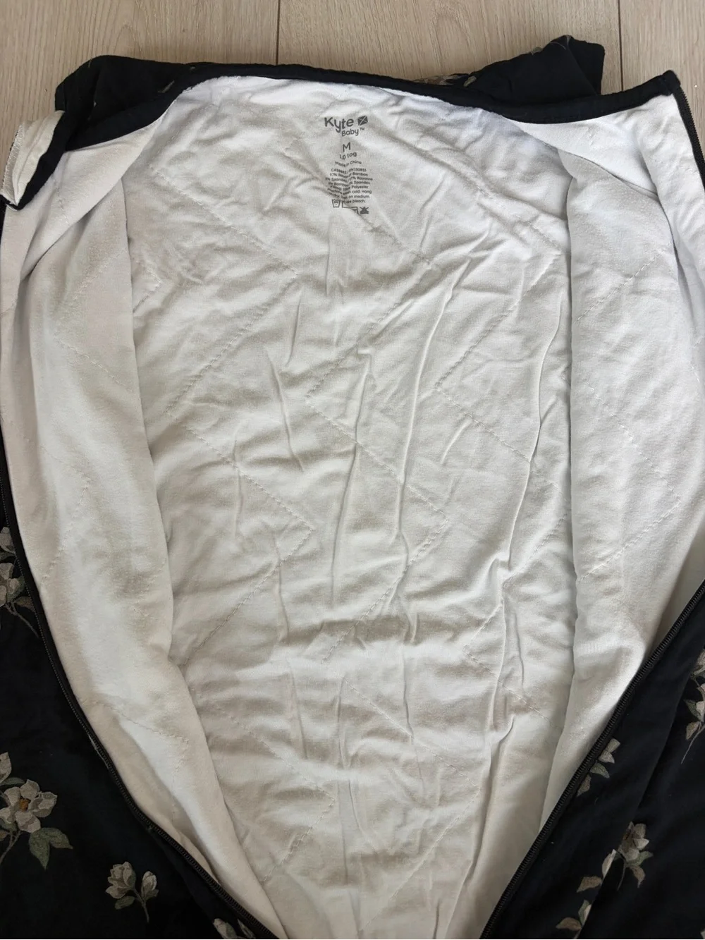 Kyte Baby Sleep Bag Walker Midnight Magnolia size M